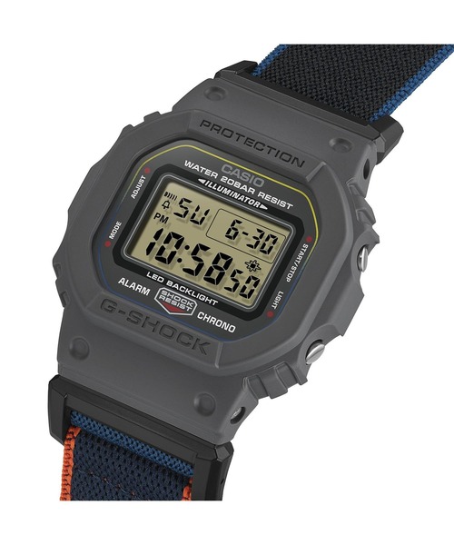G-SHOCK 腕時計 NEW CLOTH BANDシリーズ / DW-5600MNC-8A2JF メンズ