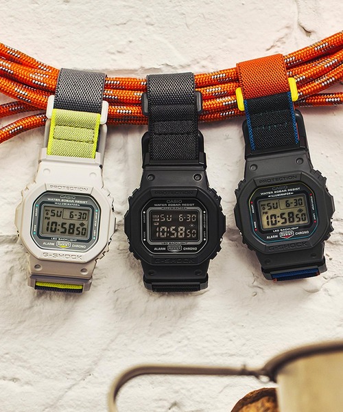 本日3月20日のみ最終販売額 限定G-SHOCKDW-5600MNC-8A2JF G-SHOCK 腕時計 NEW CLOTH BANDシリーズ / DW-5600MNC-8A2JF メンズ