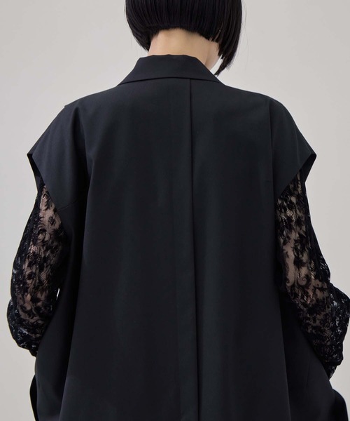 UJOH ウジョー ベスト ジレ ベルト リボン UJOH（ウジョー） ベスト ジレ 「UJOH/ウジョー」別注 TAILORED VEST