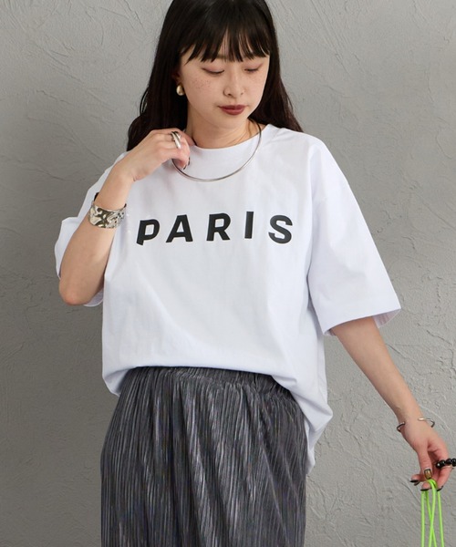 tシャツ 「PARIS SAINT-GERMAIN/パリ・サン＝ジェルマン」 PARISロゴ