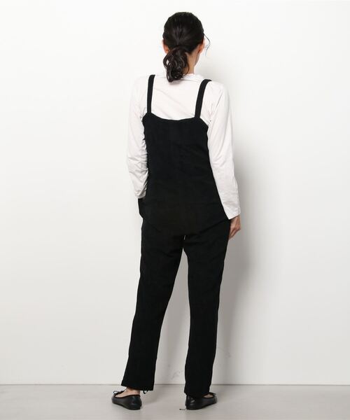 「TO UNITED ARROWS」 「sana」オーバーオール FREE ブラック レディース_画像3