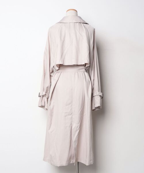 「OLIVE des OLIVE」 トレンチコート SMALL ライトベージュ レディース_画像2