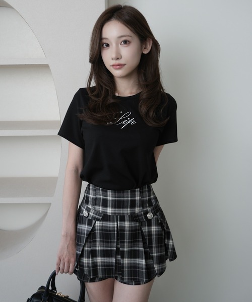 スナ系 まとめ売り LIPSERVICE pium Darich 半袖 長袖 LIP SERVICE（リップサービス） パンツ フラップポイントプリーツ