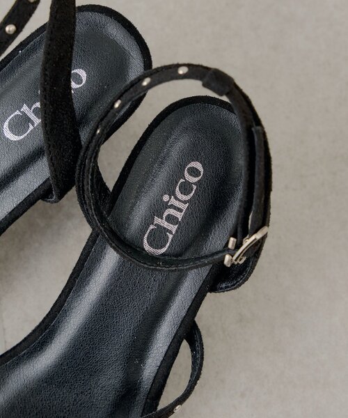 Chico（チコ） サンダル スエードストラップサンダル レディース