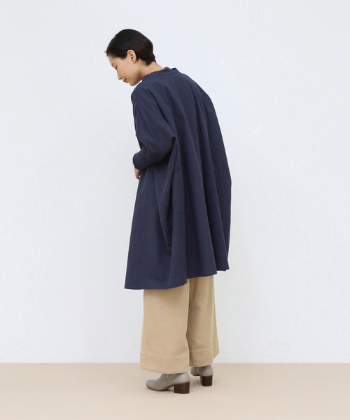 「conges payes ADIEU TRISTESSE」 長袖ワンピース 38 グレー レディース_画像6