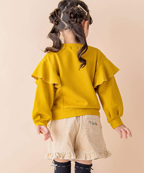 「Noeil aime BeBe」 「KIDS」スウェットカットソー 110cm イエロー キッズ_画像3
