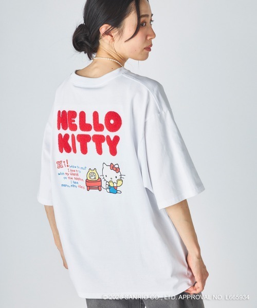 tシャツ 「Ocean Pacific×ハローキティ」レディースハローキティ×OP