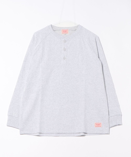 「BIG MIKE」 長袖Tシャツ X-LARGE チャコール メンズ_画像9
