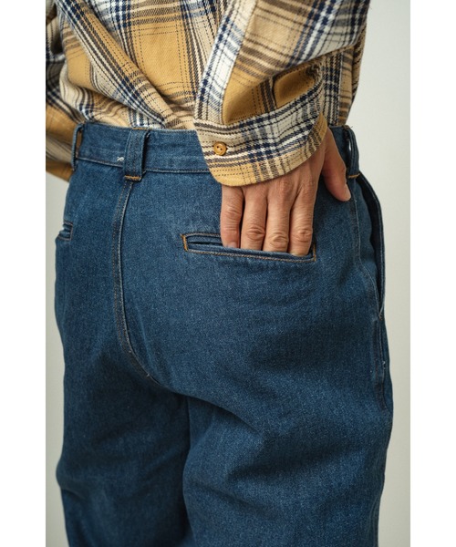 「BIG MIKE」 デニムパンツ 32 ダークインディゴブルー メンズ_画像8