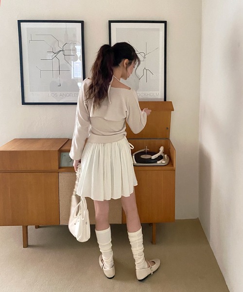 「by muni:r」 ミニスカート FREE アイボリー レディース_画像5