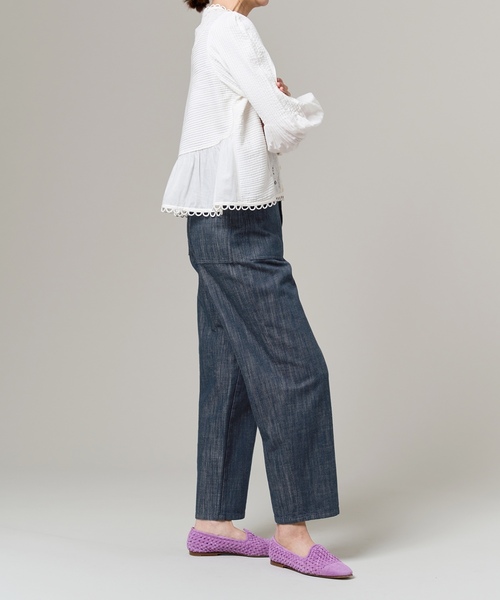 「IENA LA BOUCLE」 パンツ 36 ピンク レディース_画像9