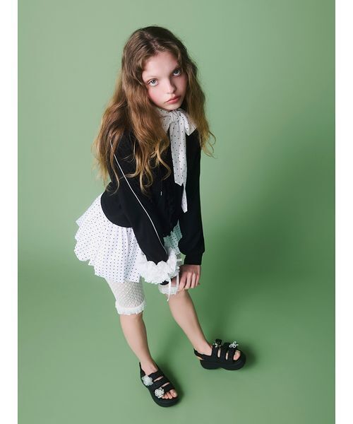 パーカー 「LUMISHADE」UVカットフリルパーカー「接触冷感」 レディースの画像