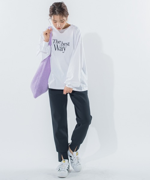 「VICKY」 イージーパンツ L ブラック レディース_画像6