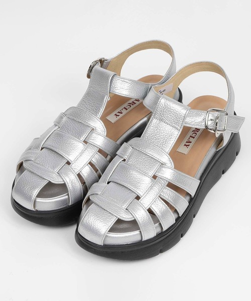 BARCLAY（バークレー） 厚底 サンダル 厚底グルカデザインサンダル