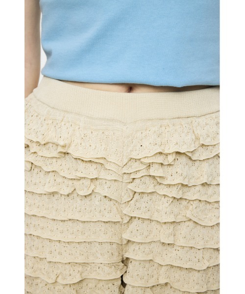 パンツ FRILL KNITTED ショーツ レディース | MOUSSY | 13