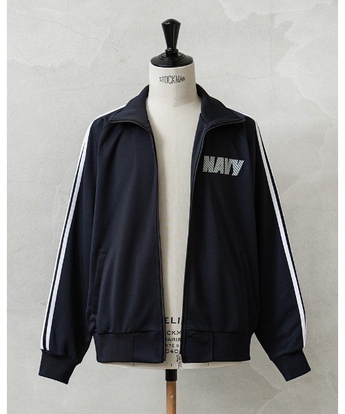 「WAIPER.inc」 ジャージブルゾン M ネイビー メンズ_画像7