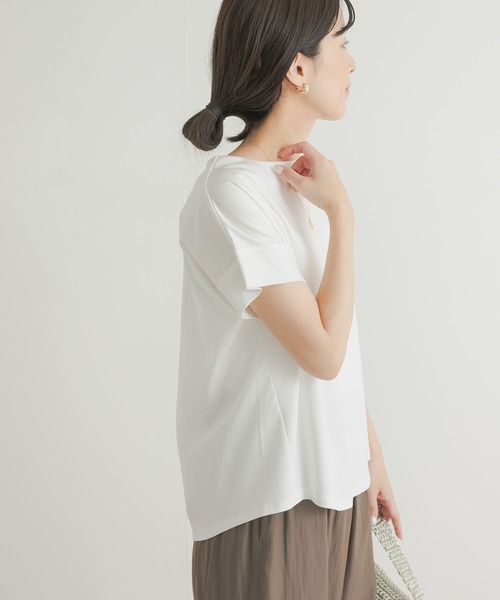「URBAN RESEARCH DOORS」 半袖カットソー MEDIUM ミント レディース_画像9