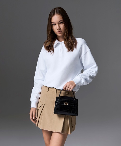 「CHARLES & KEITH」 2WAYバッグ S ミント レディース_画像7