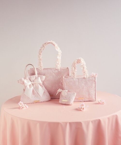 「Maison de FLEUR」 トートバッグ FREE ライトピンク レディース_画像5