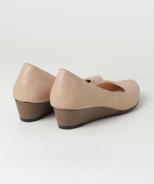 「gather」 パンプス 22.0cm ライトピンク レディース_画像2