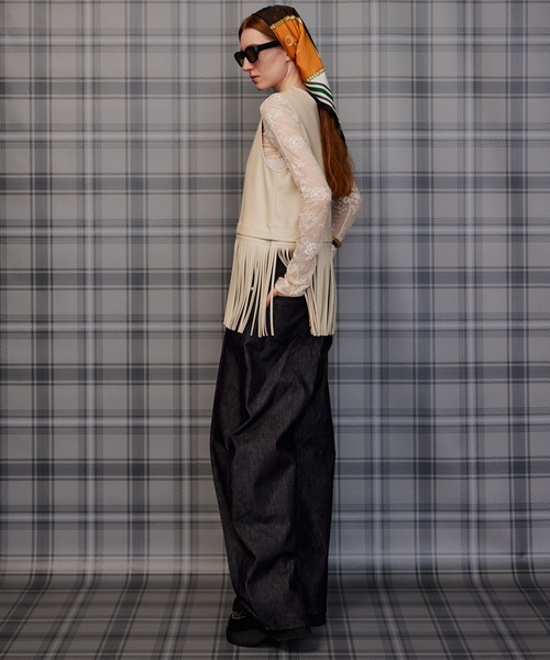 MAISON SPECIAL（メゾンスペシャル） コート アウター Multi-Fringe