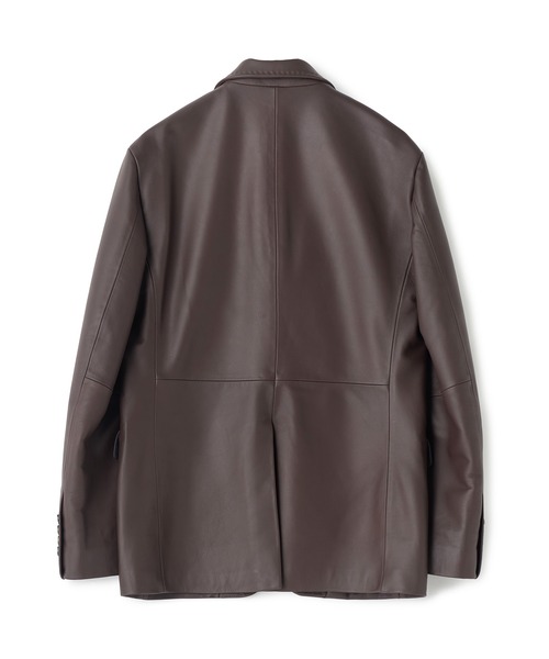 【超美品】MEN'S BIGI レザージャケット　ブラウン　羊皮 MEN'S BIGI（メンズビギ） ジャケット テーラードジャケット シープ