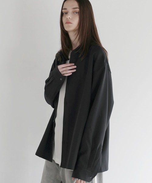 「SOCCE」 長袖シャツ M サックスブルー メンズ_画像5