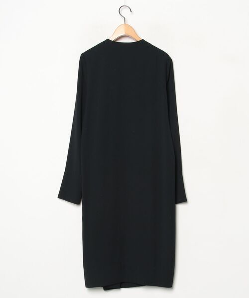 「BY MALENE BIRGER」 長袖ワンピース 34 ブラック レディース_画像2