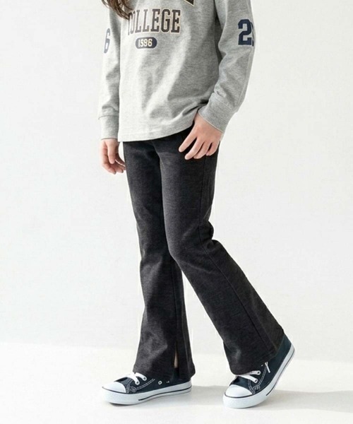 パンツ ストレッチ フレアパンツ キッズ 子供服 男の子 女の子 | THE CASUAL | 24