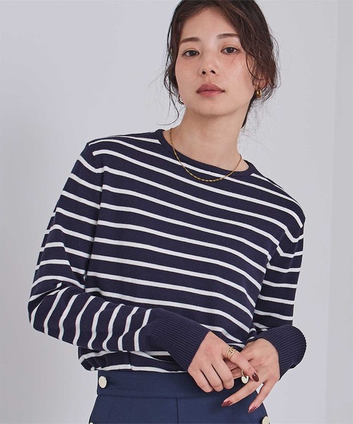 ur's（ユアーズ） ニット セーター カシミヤタッチクルーネックニット