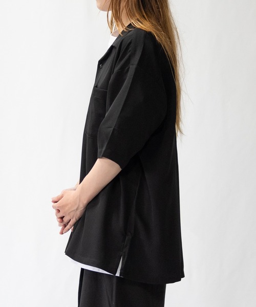 Naive magic（ナイーブマジック） シャツ 「a」ナチュラルストレッチ