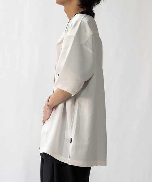 MANOUSH 刺繍入り半袖シャツ 36