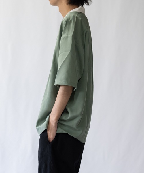 Naive magic（ナイーブマジック） シャツ 「a」ナチュラルストレッチ