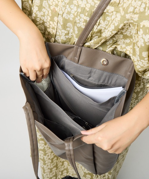 polka polka（ポルカポルカ） トートバッグ 収納上手 ポケット トート