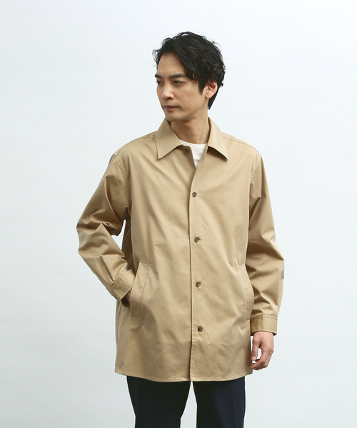 ABAHOUSE（アバハウス） シャツ タマムシ シャンブレー オーバーシャツ