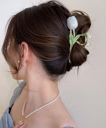aimoha（アイモハ） ヘアクリップ チューリップ形ヘアクリップ