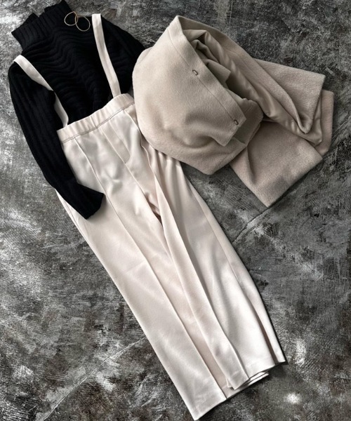 herlipto新品未使用　Knit Hooded Stole ホワイト♡ Pierrot ニット セーター ハイネックリブニット レディース