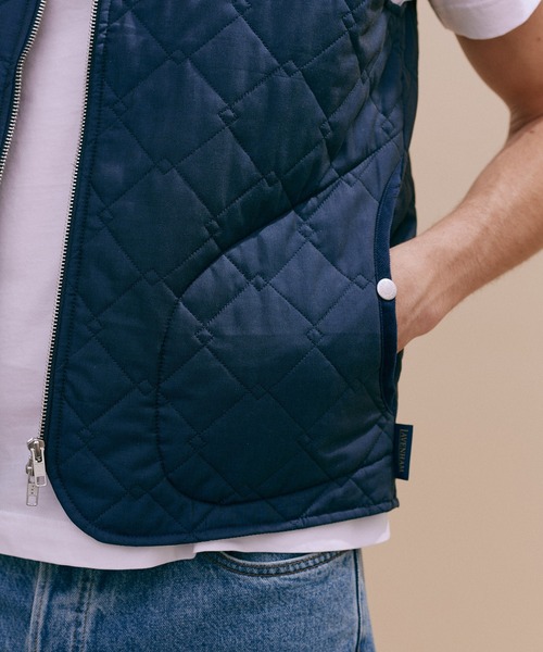 LAVENHAM ベスト ジレ BOMBER GILET MENS / ボンバージレ メンズ