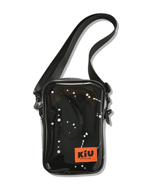KiU（キウ） ショルダーバッグ バッグ PVC クリアスクエアミニバッグ