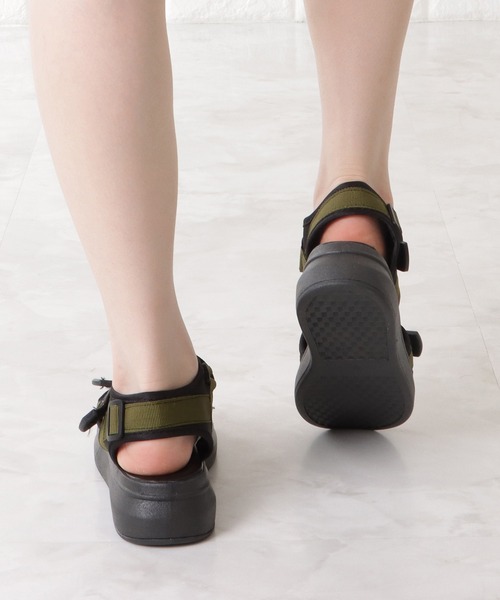 【24SS NEW】BALLY_women / ロゴ入り フラットサンダル / 2色 Lace Ladies サンダル ロゴテープ付きボリュームスポーツ