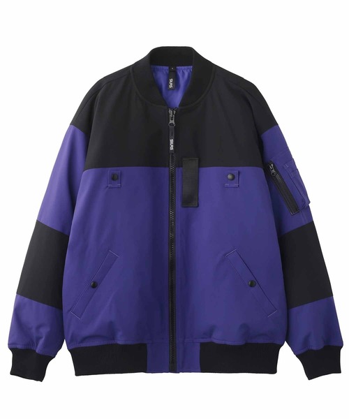 SILAS ma1 ma-1 PUFFER BOMBER JACKET メンズ レディース : ZOZOTOWN 