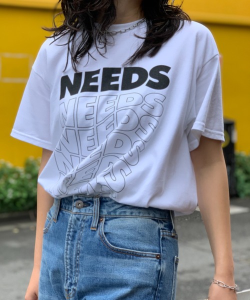 ❤️様　レイヤードライクTシャツ L サイズ　2点おまとめ mi via loca tシャツ 半袖 「GILDAN」 NEEDS Tシャツ 「MV-009