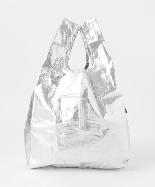 BAGGU トートバッグ 「BAGGU」メタリック ポケッタブルバッグ