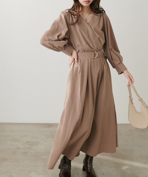 natural couture 骨ストさん きれいめロングコート セール】【ako】骨ストさんのきれいめロングコート（その他
