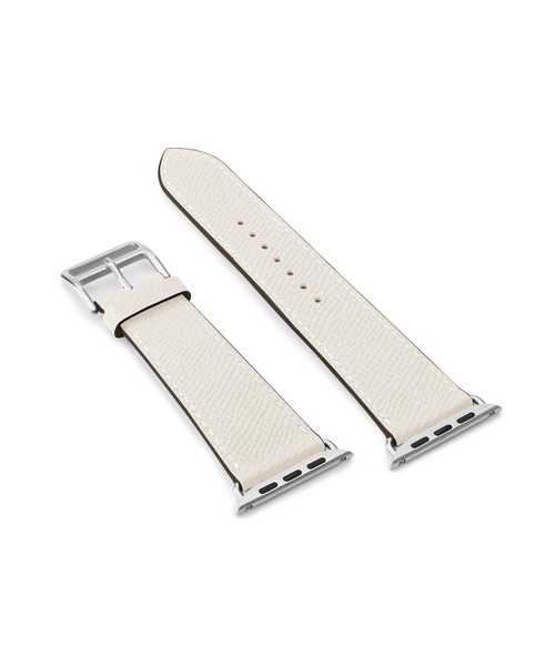 腕時計 ノービレ Apple Watch レザーバンド「44mm/45mm/46mm/49mm， M/Lサイズ」 (アダプター：シルバー) レディースの画像