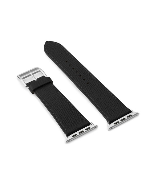 腕時計 ノービレ Apple Watch レザーバンド「44mm/45mm/46mm/49mm， M/Lサイズ」 (アダプター：シルバー) レディースの画像