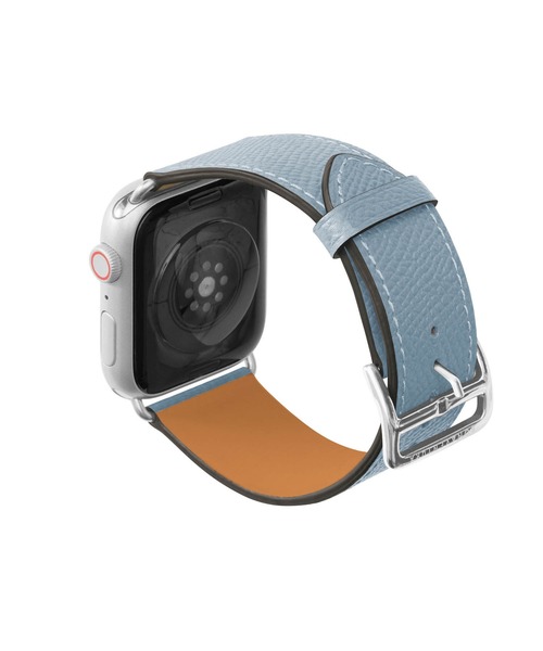 腕時計 ノービレ Apple Watch レザーバンド「44mm/45mm/46mm/49mm， M/Lサイズ」 (アダプター：シルバー) レディースの画像