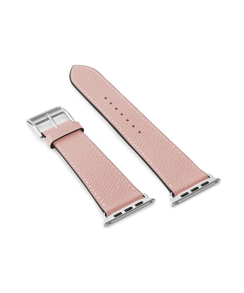 腕時計 ノービレ Apple Watch レザーバンド「44mm/45mm/46mm/49mm， M/Lサイズ」 (アダプター：シルバー) レディースの画像