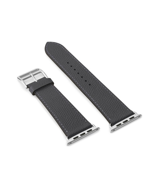 腕時計 ノービレ Apple Watch レザーバンド「44mm/45mm/46mm/49mm， M/Lサイズ」 (アダプター：シルバー) レディースの画像