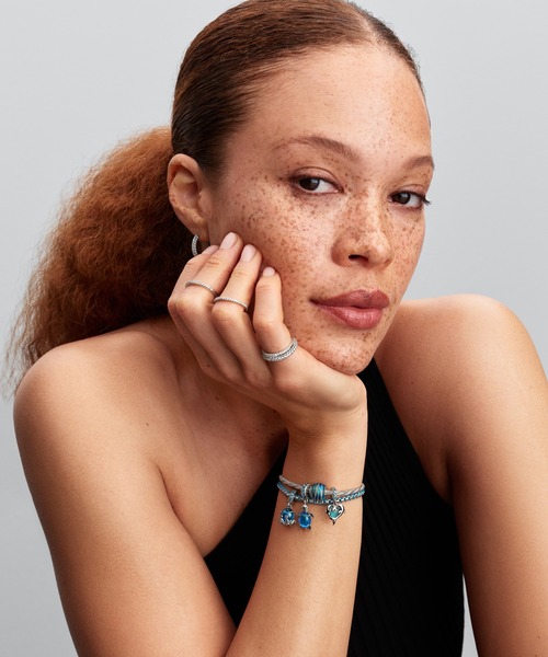 PANDORA（パンドラ） 指輪 リング スパークリング バンド シルバー